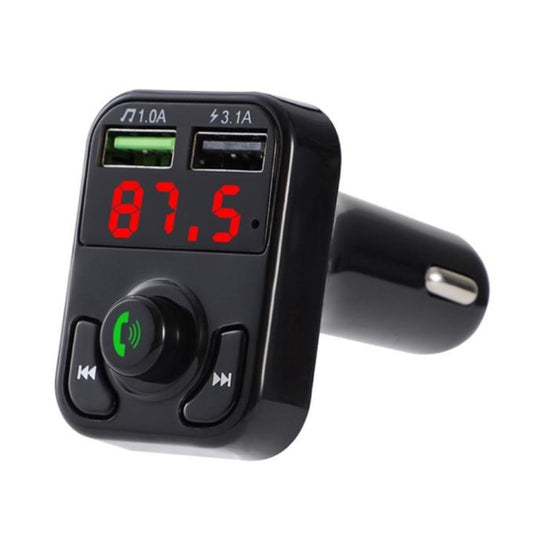 Kit mains libres sans fil X3 5.0, transmetteur audio FM sans fil, lecteur MP3, double chargeur rapide numérique USB, X3