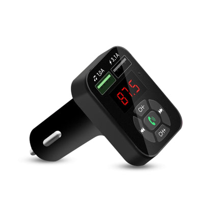 A9 Car FM Transmitter Hands-free Wireless Audio Receiver MP3 Player Dual USB Fast Charger, A9