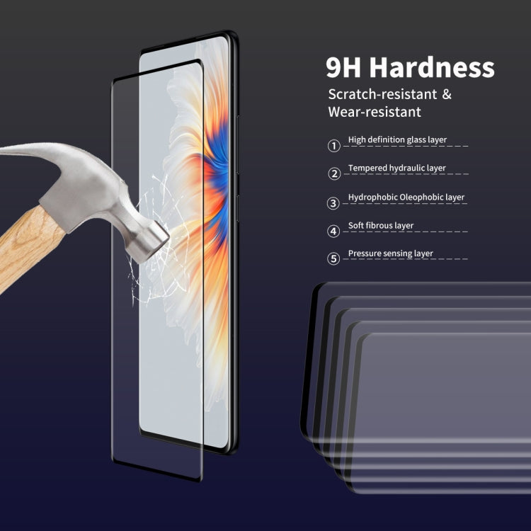 For Xiaomi Mix 4 ENKAY Hat-Prince 3D Curved Explosion-proof Full Coverage Film Heat Bending Tempered Glass Protector, 1 PCS, 2 PCS, 5 PCS