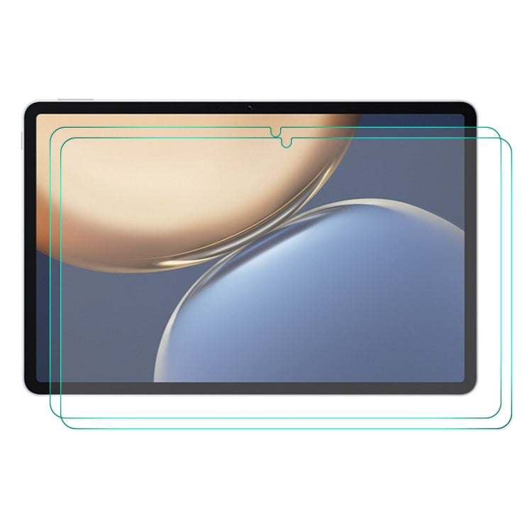 For Honor Tablet V7 Pro ENKAY Hat-Prince 0.33mm Explosion-proof Tempered Glass Protector Anti-Scratch Film, 1 PCS, 2 PCS