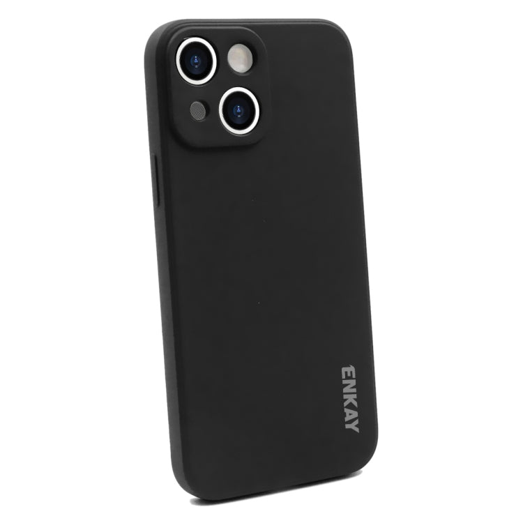 Hat-Prince ENKAY Liquid Silicone Shockproof Protective Case Cover  for iPhone 13, For iPhone 13