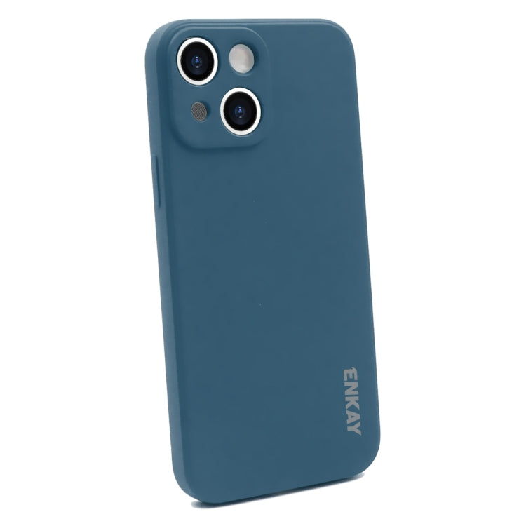 Hat-Prince ENKAY Liquid Silicone Shockproof Protective Case Cover  for iPhone 13, For iPhone 13