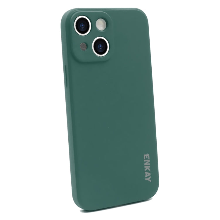 Hat-Prince ENKAY Liquid Silicone Shockproof Protective Case Cover  for iPhone 13, For iPhone 13