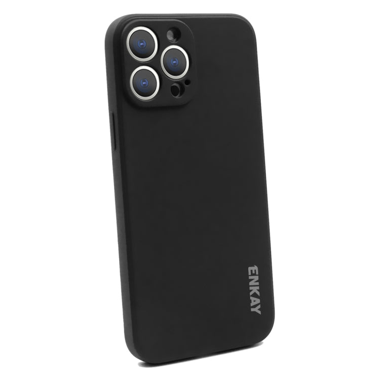 Hat-Prince ENKAY Liquid Silicone Shockproof Protective Case Cover for iPhone 13 Pro, For iPhone 13 Pro