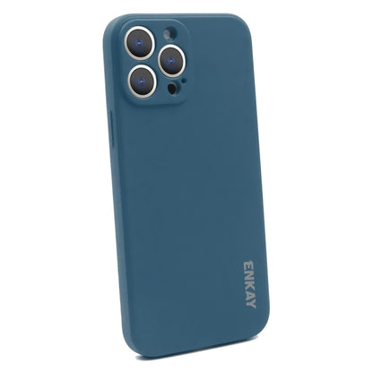Hat-Prince ENKAY Liquid Silicone Shockproof Protective Case Cover for iPhone 13 Pro, For iPhone 13 Pro