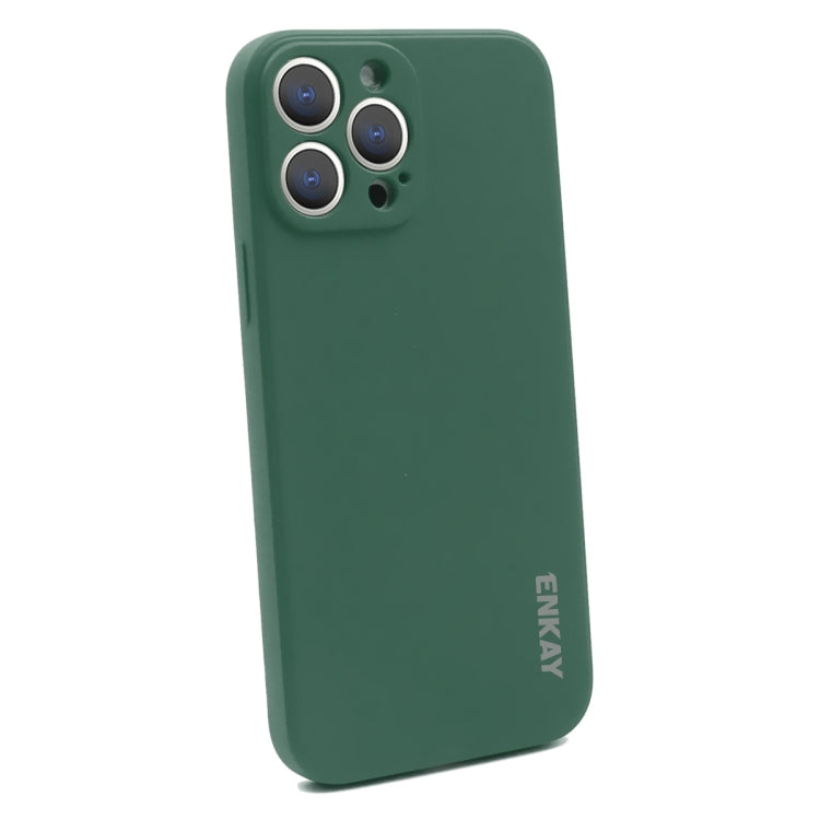 Hat-Prince ENKAY Liquid Silicone Shockproof Protective Case Cover  for iPhone 13 Pro Max, For iPhone 13 Pro Max
