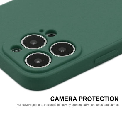 Hat-Prince ENKAY Liquid Silicone Shockproof Protective Case Drop Protection Cover + 9H Tempered Glass Screen Protector for iPhone 13 Pro Max, For iPhone 13 Pro Max