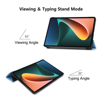 For Xiaomi Mi Pad 5 / 5 Pro ENKAY Custer Texture Horizontal Flip PU+PC Leather Case with Three-folding Holder & Sleep / Wake-up Function, For Xiaomi Mi Pad 5 / 5 Pro