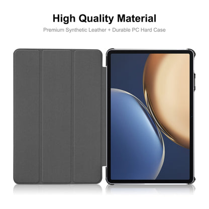 For Honor Tablet V7 Pro ENKAY Custer Texture Horizontal Flip PU+PC Leather Case with Three-folding Holder & Sleep / Wake-up Function, For Honor Tablet V7 Pro