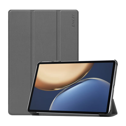 For Honor Tablet V7 Pro ENKAY Custer Texture Horizontal Flip PU+PC Leather Case with Three-folding Holder & Sleep / Wake-up Function, For Honor Tablet V7 Pro