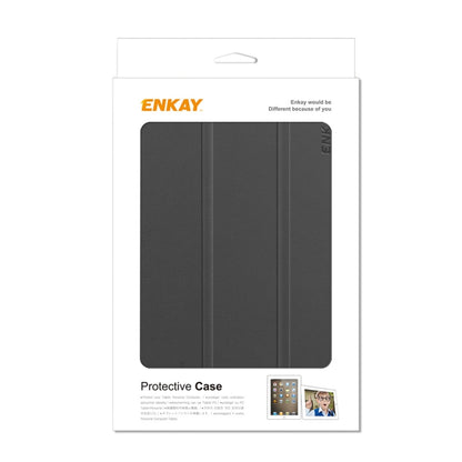 For Lenovo Tab M7 1/2/3 ENKAY Custer Texture Horizontal Flip PU+PC Leather Case with Three-folding Holder, For Lenovo Tab M7 1/2/3