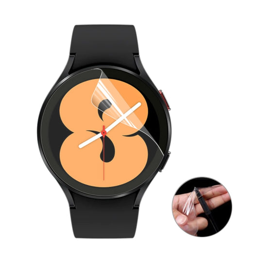 Pour Samsung Galaxy Watch4 44mm ENKAY Hat-Prince Protection complète de l'écran en film souple TPU anti-déformation, 1 pièce, 2 pièces