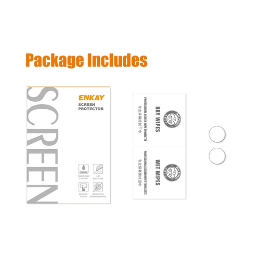 Film protecteur d'objectif d'appareil photo en verre trempé anti-rayures ENKAY Hat-Prince, compatible avec les coques, pour iPhone 13 / 13 mini, 1 lot, 2 lots, 5 lots, 10 lots
