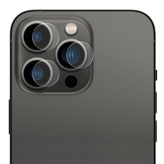 Film de protection d'objectif d'appareil photo en verre trempé anti-rayures ENKAY Hat-Prince compatible avec étui pour iPhone 13 Pro / 13 Pro Max, 1 ensemble, 2 ensembles, 5 ensembles, 10 ensembles