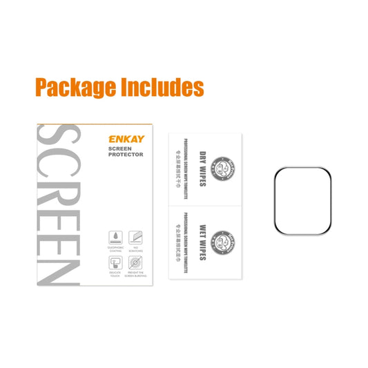 ENKAY Hat-Prince Case Friendly 3D Full Screen PET Curved Hot Bending HD Film For Apple Watch Series 9 / 8 / 7 45mm, 1 PC For Apple Watch Series 7 45mm, 2 PCS For Apple Watch Series 7 45mm, 5 PCS For Apple Watch Series 7 45mm                            ...
