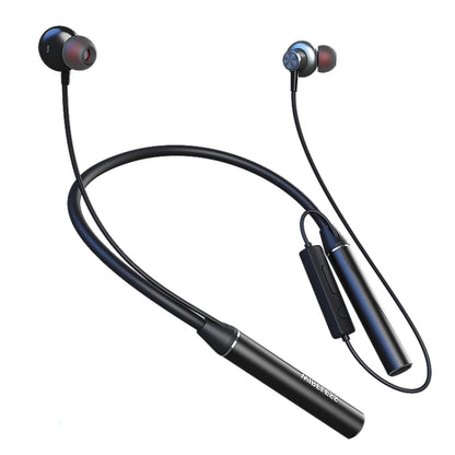 GYM530 Magnetic Neck-mounted Noise Cancelling Sports Earphones In-ear Stereo Support Handsfree / TF Card