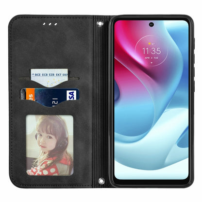 Retro Skin Feel Business Magnetic Horizontal Flip Leather Case with Holder & Card Slots & Wallet & Photo Frame, For Motorola  G60 S, For vivo X70, For vivo X70 Pro, For TECNO Pova 2