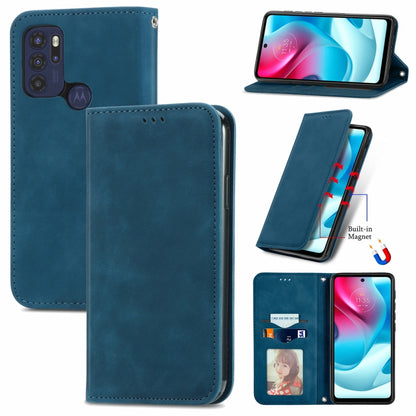 Retro Skin Feel Business Magnetic Horizontal Flip Leather Case with Holder & Card Slots & Wallet & Photo Frame, For Motorola  G60 S, For vivo X70, For vivo X70 Pro, For TECNO Pova 2
