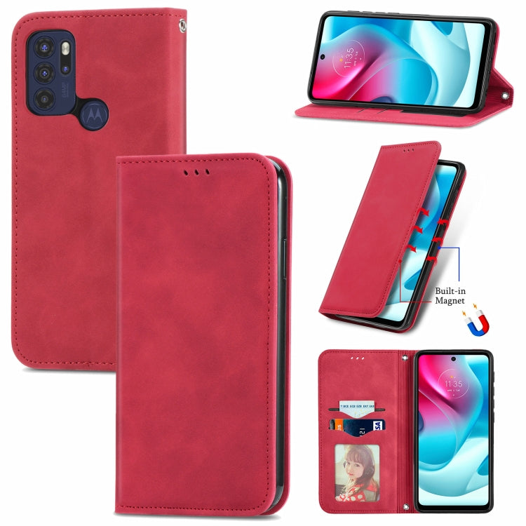 Retro Skin Feel Business Magnetic Horizontal Flip Leather Case with Holder & Card Slots & Wallet & Photo Frame, For Motorola  G60 S, For vivo X70, For vivo X70 Pro, For TECNO Pova 2