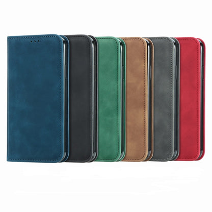 Retro Skin Feel Business Magnetic Horizontal Flip Leather Case with Holder & Card Slots & Wallet & Photo Frame, For Motorola  G60 S, For vivo X70, For vivo X70 Pro, For TECNO Pova 2