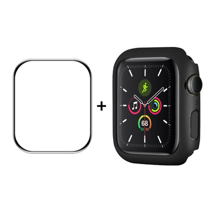 ENKAY Hat-Prince PC Frame + Full Coverage PMMA HD Screen Protector Film for Apple Watch Series 9 / 8 / 7 41mm