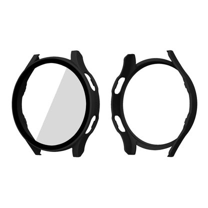 ENKAY Hat-Prince Full Coverage PC Frame + Tempered Glass Protector Composite Case for Samsung Galaxy Watch4 44mm