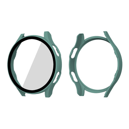 ENKAY Hat-Prince Full Coverage PC Frame + Tempered Glass Protector Composite Case for Samsung Galaxy Watch4 44mm