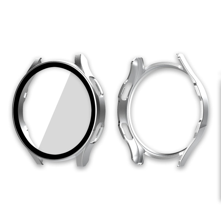 ENKAY Hat-Prince Full Coverage PC Frame + Tempered Glass Protector Composite Case for Samsung Galaxy Watch4 44mm