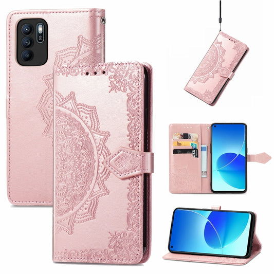Mandala Embossing Pattern Horizontal Flip Leather Case with Holder & Card Slots & Wallet & Lanyard, For OPPO Reno6 Z, For OPPO Realme C20, For OPPO Realme GT Master, For vivo S7 E, For vivo S7, For vivo S10 / S10 Pro, For vivo V20 2021, For vivo V21   ...