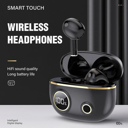 PRO100 TWS Bluetooth 5.2 Noise Canceling Waterproof Earphones 9D Stereo Sports Headphone with Charging Case