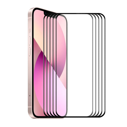 ENKAY Hat-Prince Full Glue Tempered Glass 6D Full Coverage Anti-scratch Protector for iPhone 13 mini, For iPhone 13 mini 1pcs, For iPhone 13 mini 2pcs, For iPhone 13 mini 5pcs