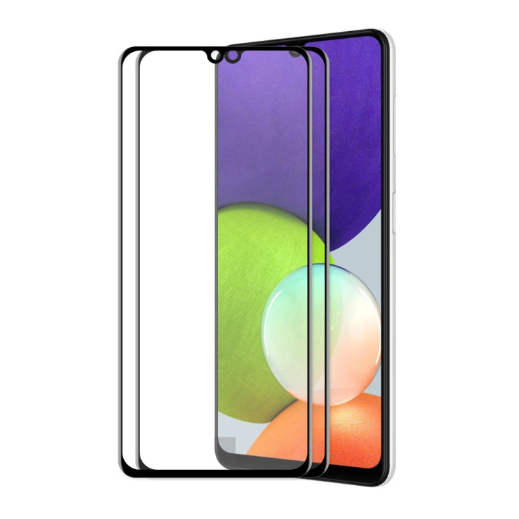 2 PCS ENKAY Hat-Prince Full Glue Tempered Glass 6D Full Coverage Anti-scratch Protector, For Samsung Galaxy A03s 164mm(2pcs), For Samsung Galaxy A03s 166mm(2pcs), For Samsung Galaxy A22 4G(2pcs), For Samsung Galaxy A22 5G(2pcs)                         ...
