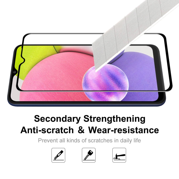 5 PCS ENKAY Hat-Prince Full Glue Tempered Glass 6D Full Coverage Anti-scratch Protector, For Samsung Galaxy A03s 164mm(5pcs), For Samsung Galaxy A03s 166mm(5pcs), For Samsung Galaxy A22 4G(5pcs), For Samsung Galaxy A22 5G(5pcs)                         ...