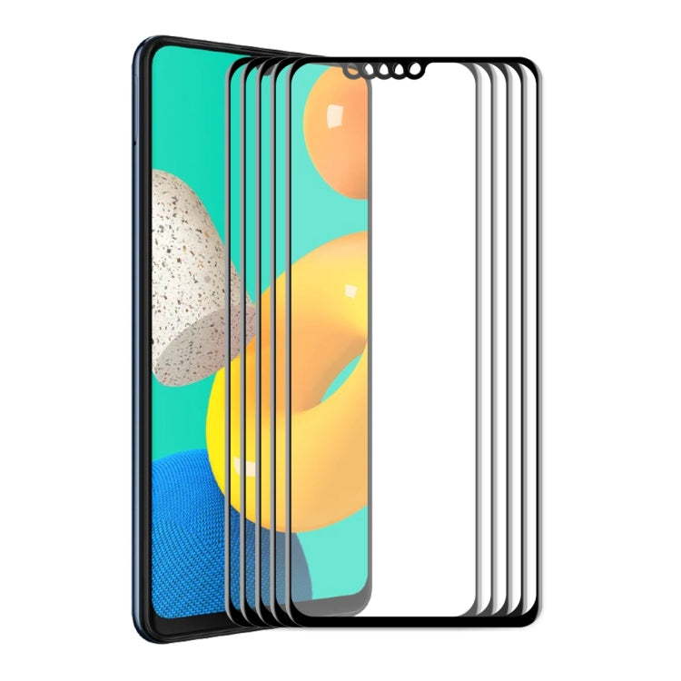 5 PCS ENKAY Hat-Prince Full Glue Tempered Glass 6D Full Coverage Anti-scratch Protector, For Samsung Galaxy A03s 164mm(5pcs), For Samsung Galaxy A03s 166mm(5pcs), For Samsung Galaxy A22 4G(5pcs), For Samsung Galaxy A22 5G(5pcs)                         ...