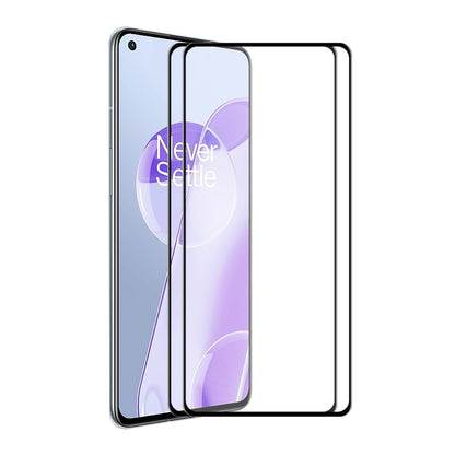 For OnePlus 9RT 5G ENKAY Hat-Prince Full Glue Tempered Glass 6D Full Coverage Anti-scratch Protector, 1 PCS, 2 PCS, 5 PCS