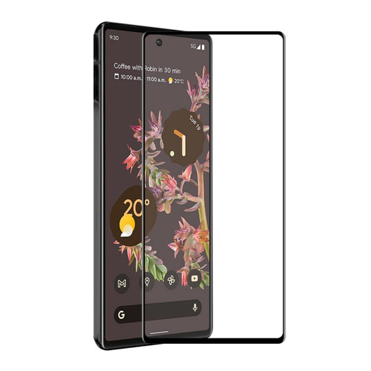Pour Google Pixel 6 ENKAY Hat-Prince Verre trempé entièrement adhésif 6D Couverture complète Anti-rayures, 1 pièce, 2 pièces, 5 pièces