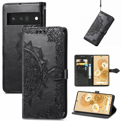 Mandala Embossing Pattern Horizontal Flip Leather Case with Holder & Card Slots & Wallet & Lanyard, For Motorola Edge 2021, For Google Pixel 6, For Nokia C20, For Nokia G50