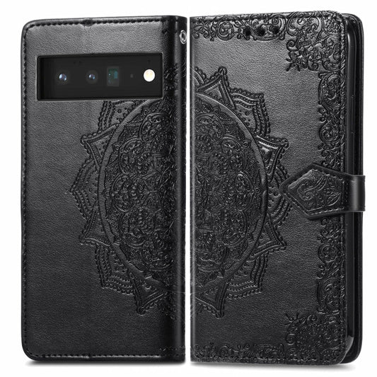 Mandala Embossing Pattern Horizontal Flip Leather Case with Holder & Card Slots & Wallet & Lanyard, For Motorola Edge 2021, For Google Pixel 6, For Nokia C20, For Nokia G50
