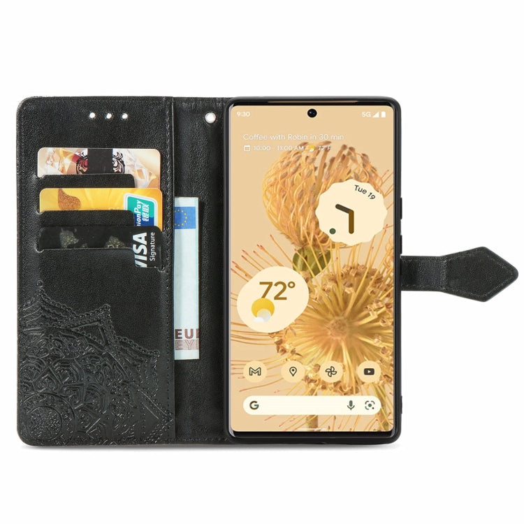 Mandala Embossing Pattern Horizontal Flip Leather Case with Holder & Card Slots & Wallet & Lanyard, For Motorola Edge 2021, For Google Pixel 6, For Nokia C20, For Nokia G50