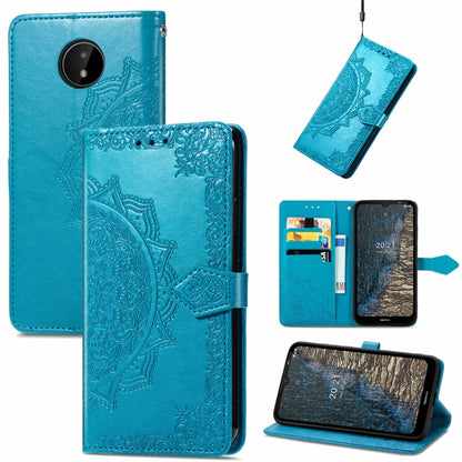 Mandala Embossing Pattern Horizontal Flip Leather Case with Holder & Card Slots & Wallet & Lanyard, For Motorola Edge 2021, For Google Pixel 6, For Nokia C20, For Nokia G50