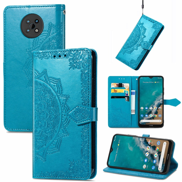 Mandala Embossing Pattern Horizontal Flip Leather Case with Holder & Card Slots & Wallet & Lanyard, For Motorola Edge 2021, For Google Pixel 6, For Nokia C20, For Nokia G50
