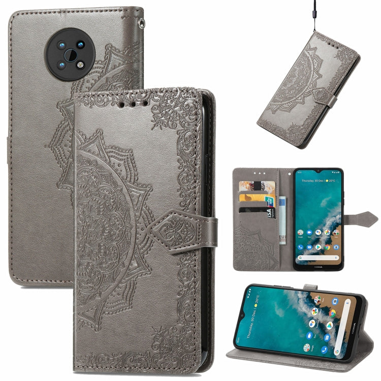 Mandala Embossing Pattern Horizontal Flip Leather Case with Holder & Card Slots & Wallet & Lanyard, For Motorola Edge 2021, For Google Pixel 6, For Nokia C20, For Nokia G50