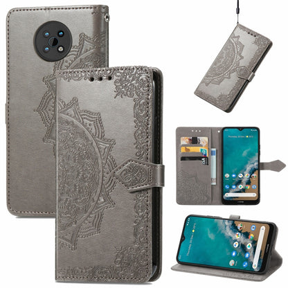Mandala Embossing Pattern Horizontal Flip Leather Case with Holder & Card Slots & Wallet & Lanyard, For Motorola Edge 2021, For Google Pixel 6, For Nokia C20, For Nokia G50