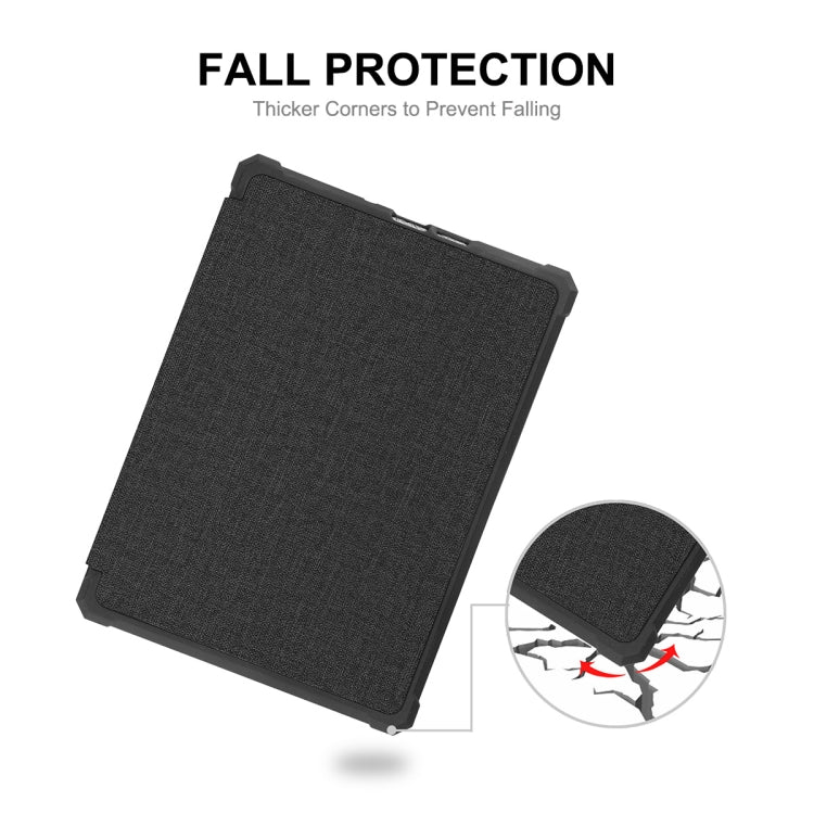 For Amazon Kindle Paperwhite 5 2021 ENKAY Solid Color Denim Texture Horizontal Flip Leather Tablet Case with Sleep / Wake-up Function