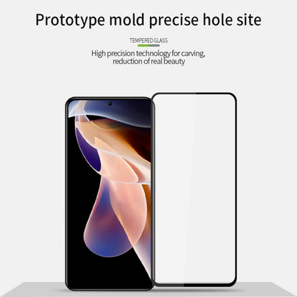 PINWUYO 9H 2.5D Full Screen Tempered Glass Film, For Xiaomi Redmi Note 11 Pro, For OPPO A55 4G, For OPPO Realme 8i, For OPPO A55 5G, For Xiaomi Redmi Note 11