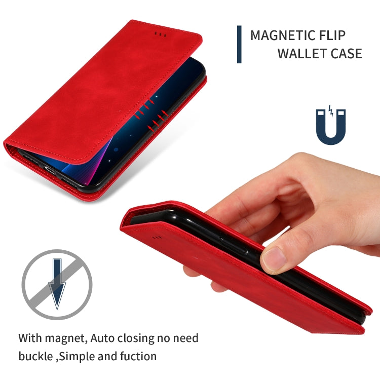 Retro Skin Feel Business Magnetic Horizontal Flip Leather Case for Google Pixel 3A XL, For Google Pixel 3A XL