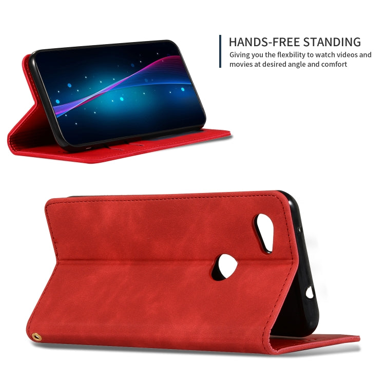 Retro Skin Feel Business Magnetic Horizontal Flip Leather Case for Google Pixel 3A XL, For Google Pixel 3A XL