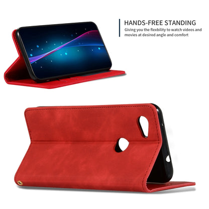 Retro Skin Feel Business Magnetic Horizontal Flip Leather Case for Google Pixel 3A XL, For Google Pixel 3A XL