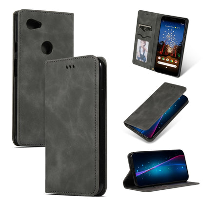 Retro Skin Feel Business Magnetic Horizontal Flip Leather Case for Google Pixel 3A XL, For Google Pixel 3A XL