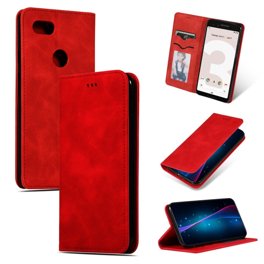Retro Skin Feel Business Magnetic Horizontal Flip Leather Case for Google Pixel 3, For Google Pixel 3